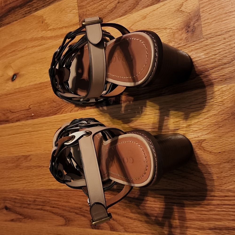 Beautiful like-new Coach Sandal